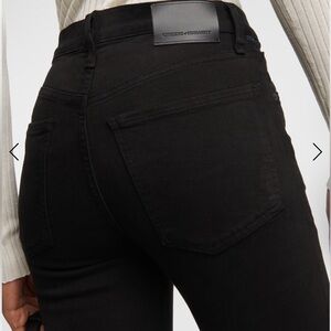 Citizens of Humanity High Rise Black Jeans Sloane size 32